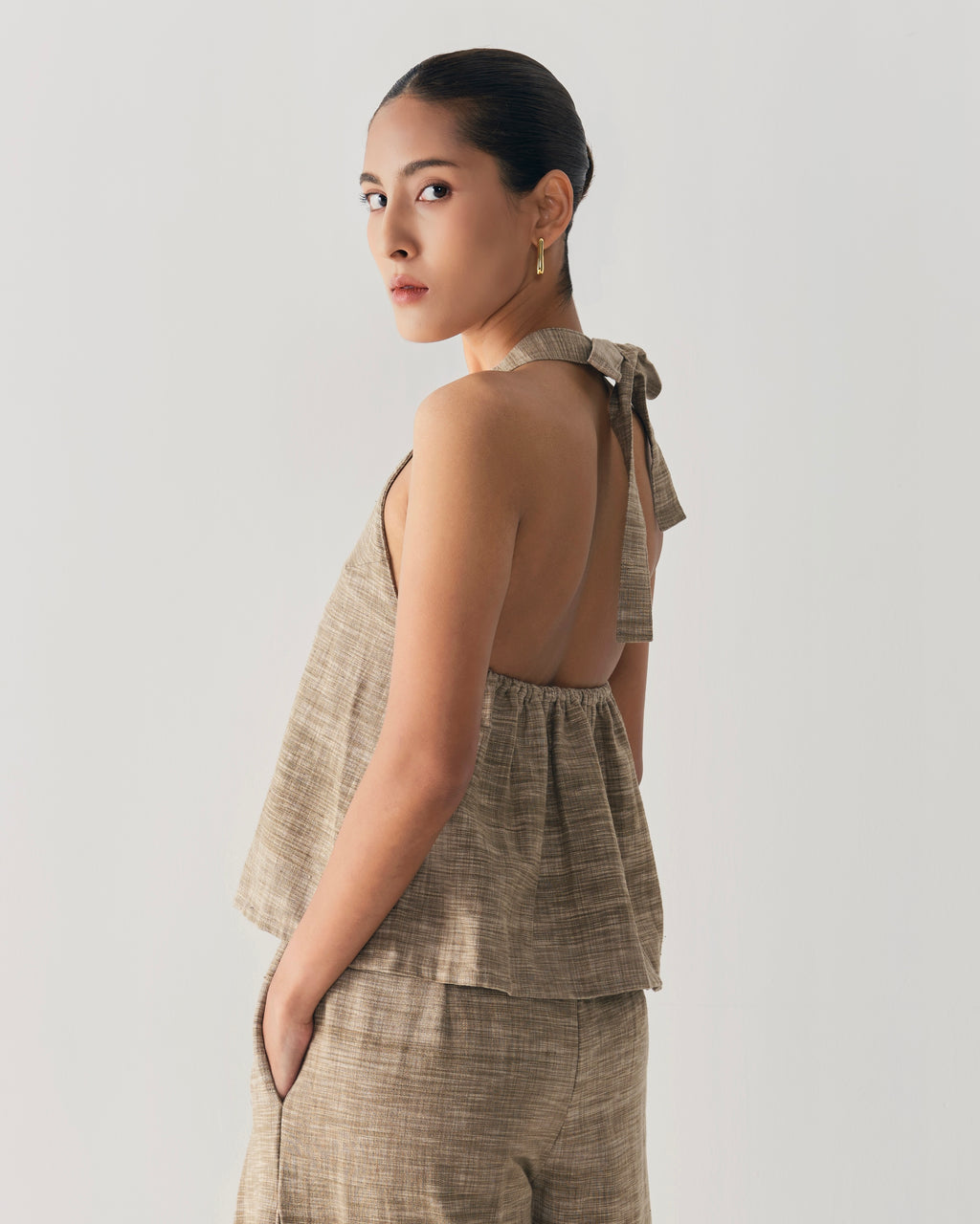 NIAP Sandstone Soul Halter Top