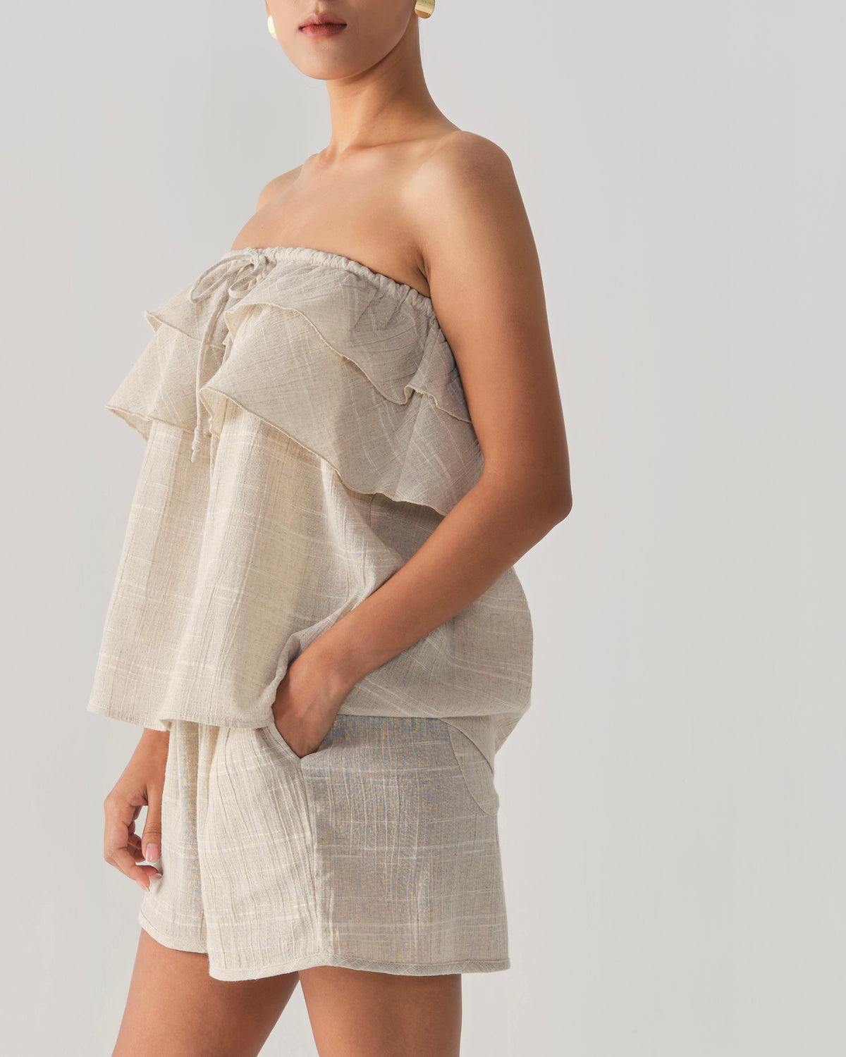 NIAP Miri Ruffle Top