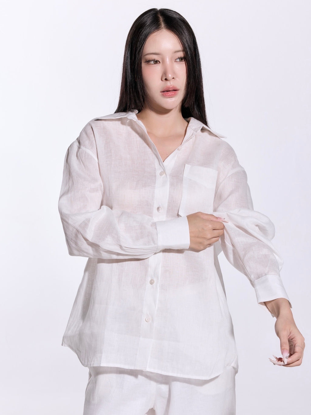 NIAP So Shirt White Linen