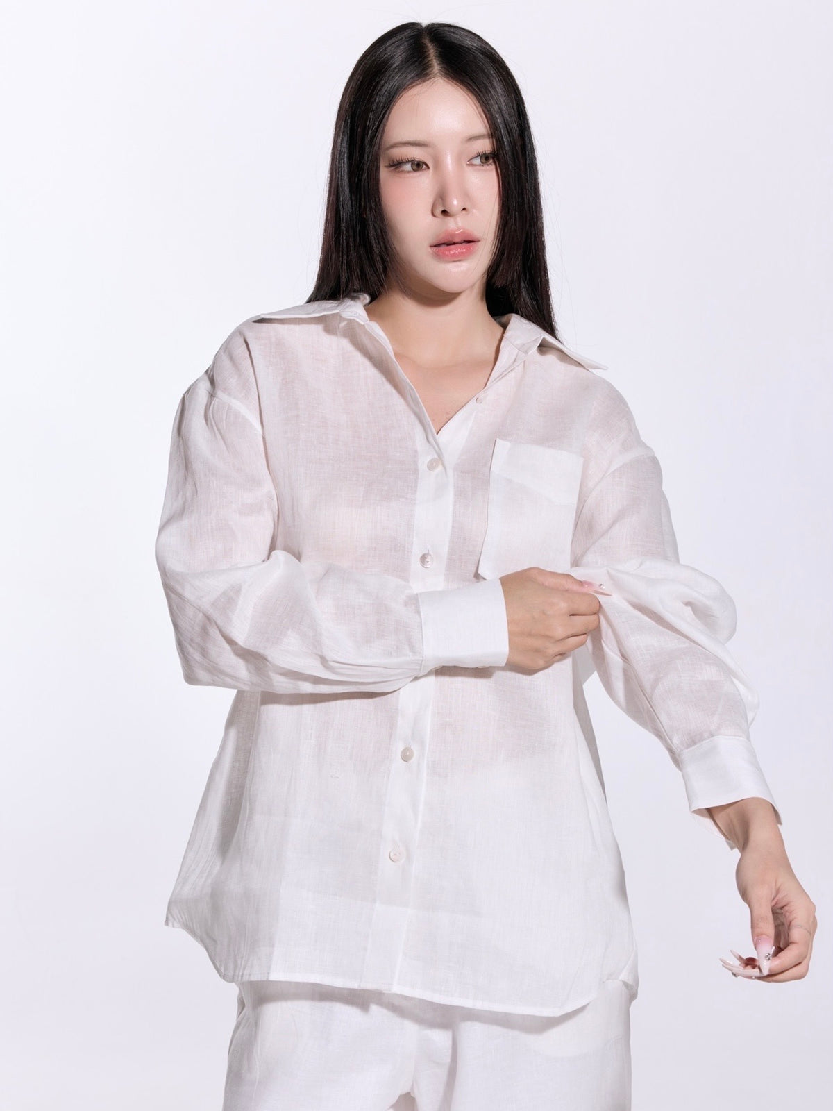 NIAP So Shirt White Linen