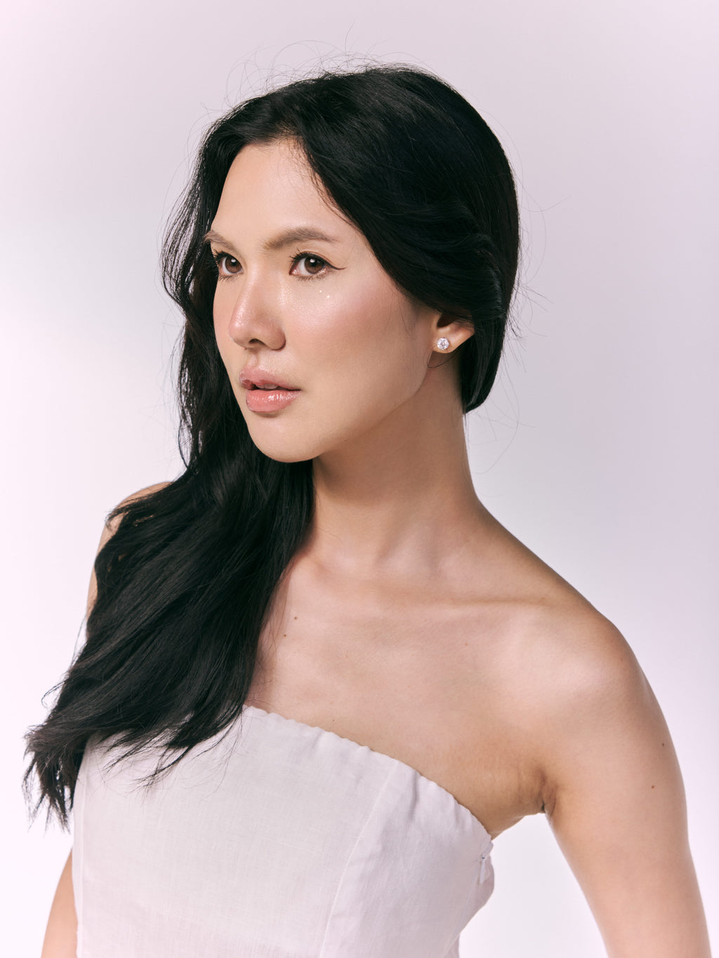 NIAP Bare Linen Top White