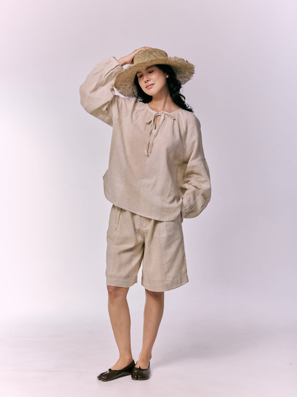 NIAP Drawn Natural Short