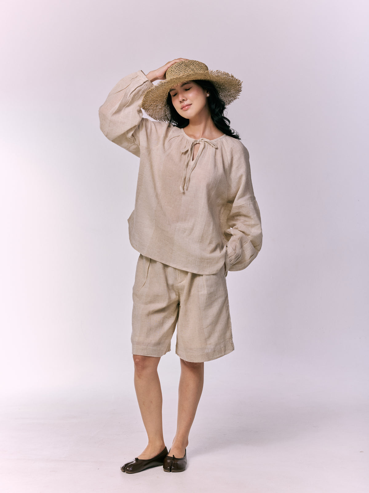 NIAP Drawn Natural Short