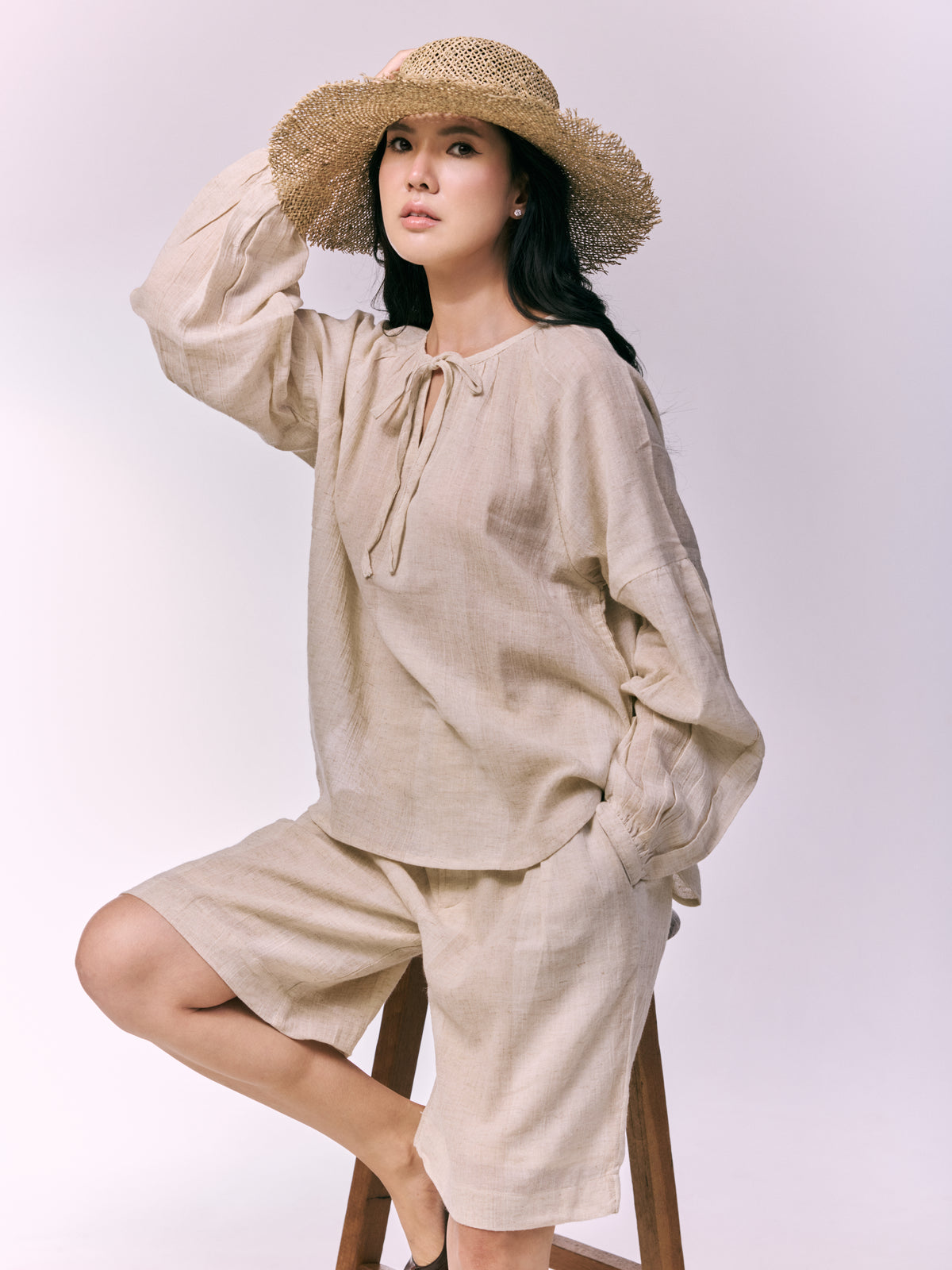 NIAP Drawn Natural Short
