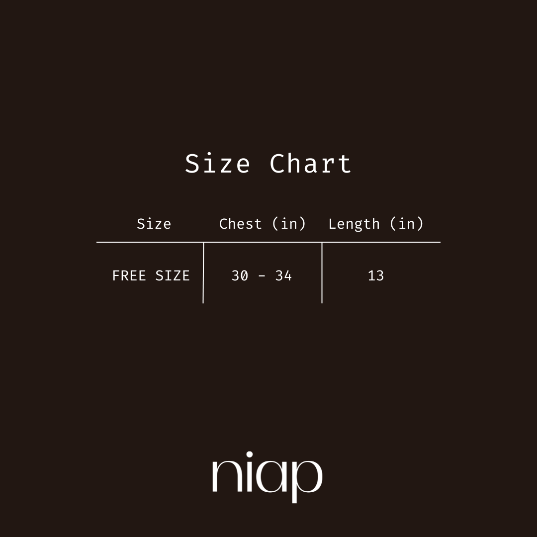 NIAP Sandstone Soul Halter Top