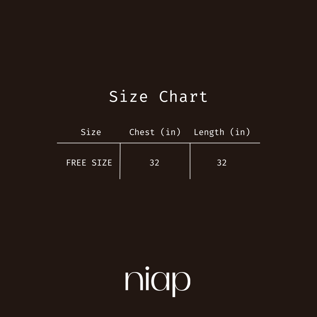 NIAP Bare Linen Top White